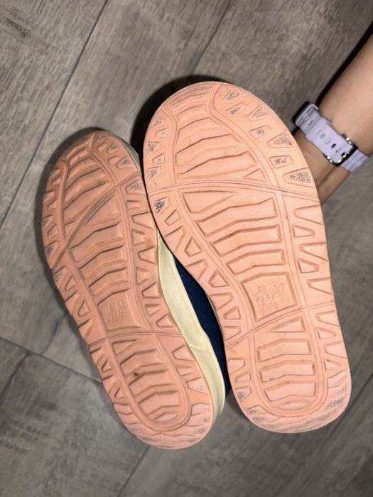 H&M buty za kostkę waterproof 28 na rzepy
