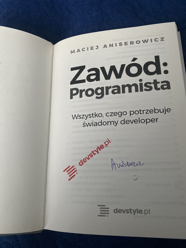 Zawod:Programista Maciej Aniserowicz