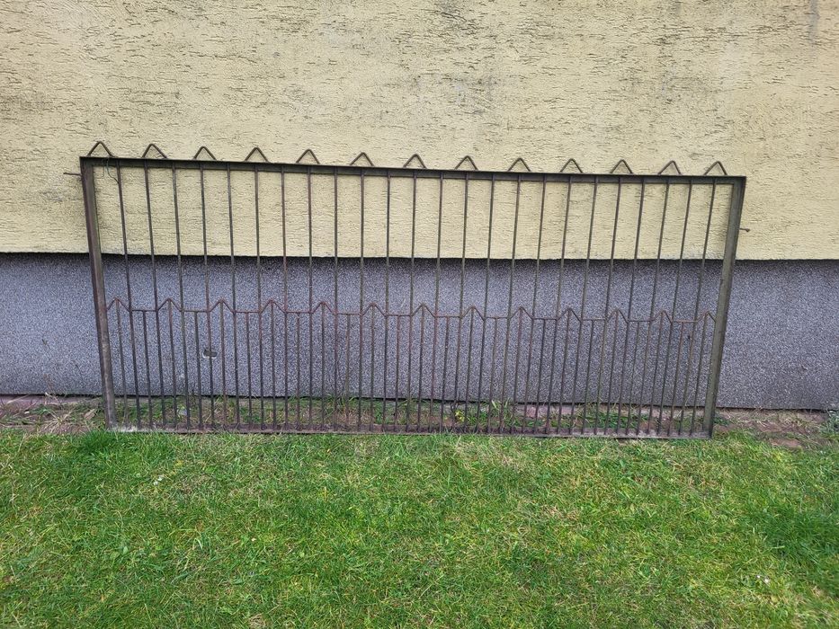 Przęsło ogrodzeniowe z demontażu
