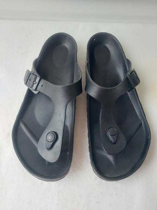 Сандалі в'єтнамки жіночі birkenstock gizeh eva чорні