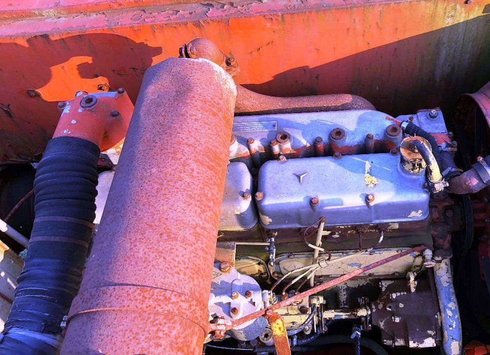 Silnik OM 327 mercedes 6 cylindry części kombajn Dominator New Holland