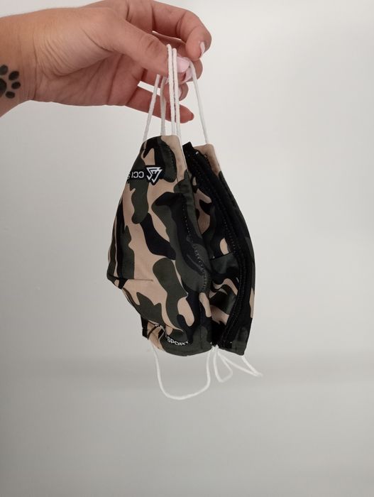 3 máscaras laváveis CCI SPORT novas