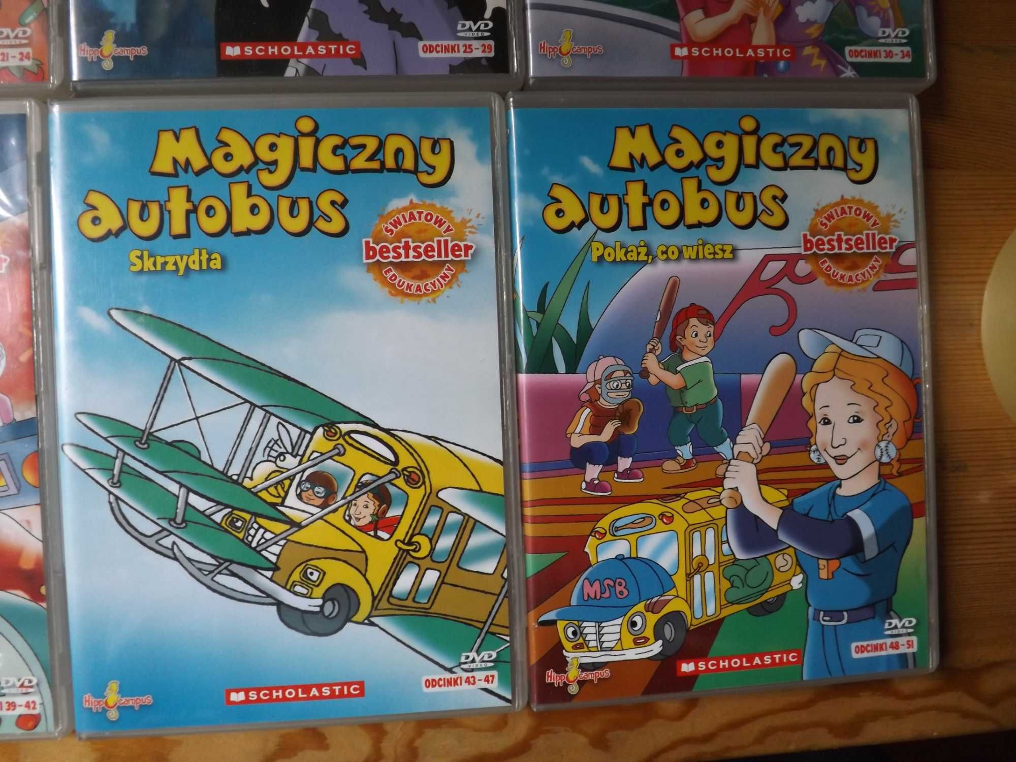 Magiczny autobus 12 dvd bestseller edukacyjne bez przemocy