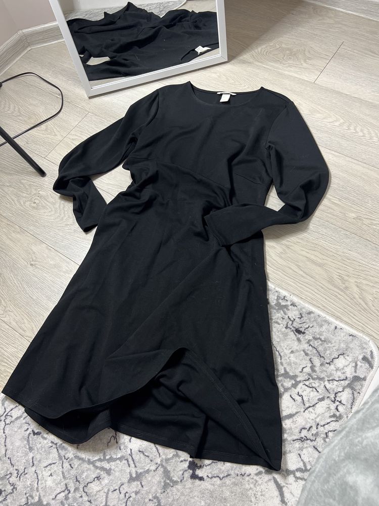 Платье черное h&m новое размер  м л