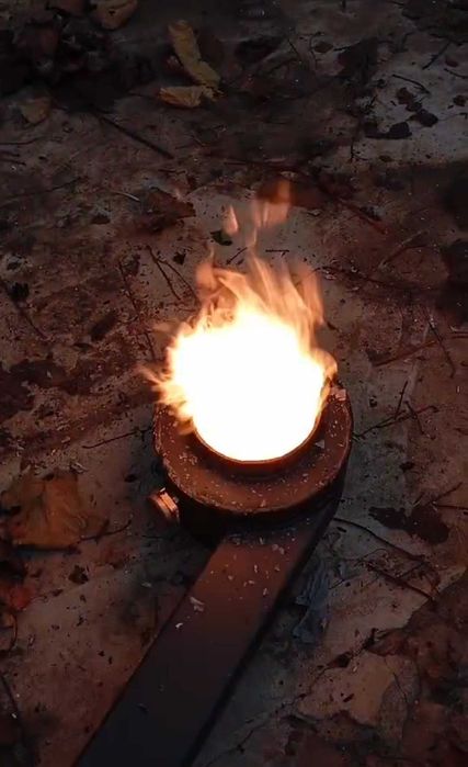 5-25кВт! Горелка на отработке/масле в печь буржуйку, булерьян, котел