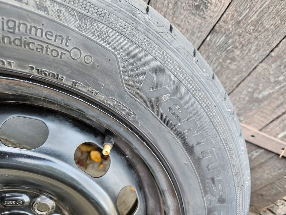 Kpl 4 opon z felgami 5x108  196/65 R15 Lato