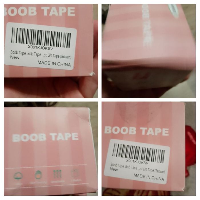 Nowa taśma do biustu Boob Tape.
