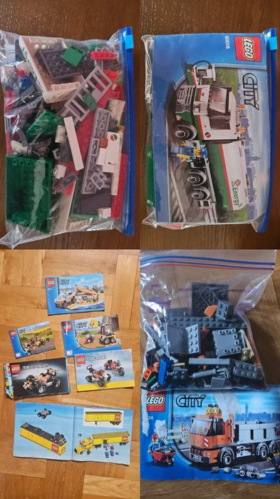 Klocki Lego mieszane ok 10 kg - zestawy niekompletne