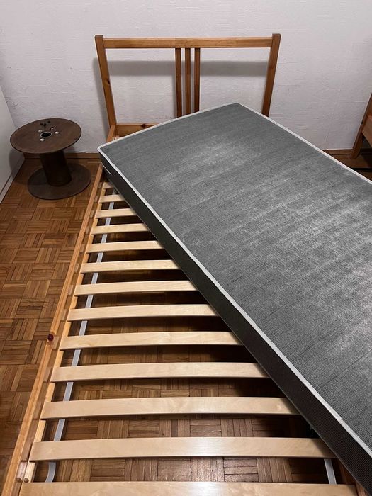 Łóżko drewniane IKEA 90x200cm