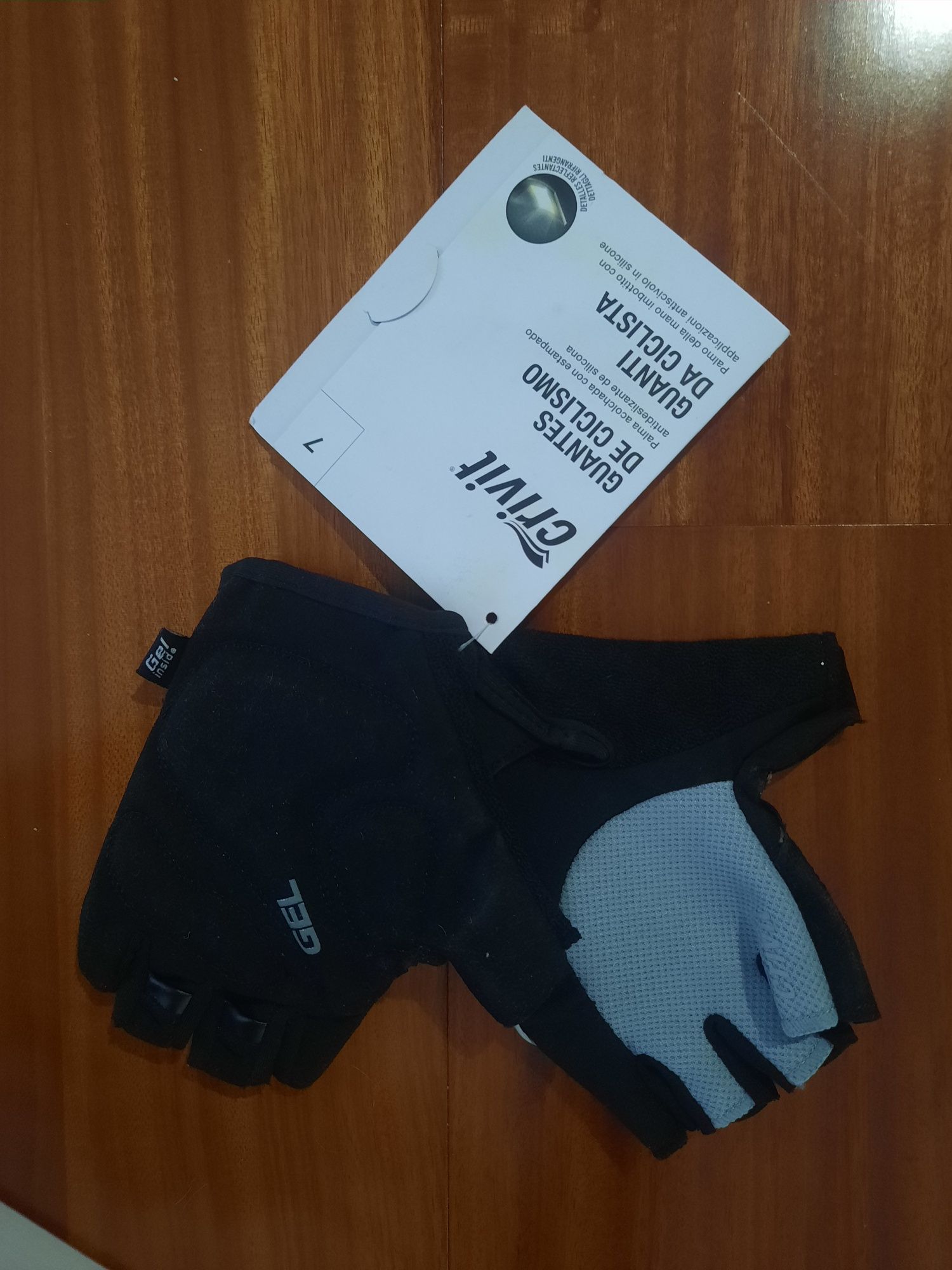 Luvas de ciclismo novas