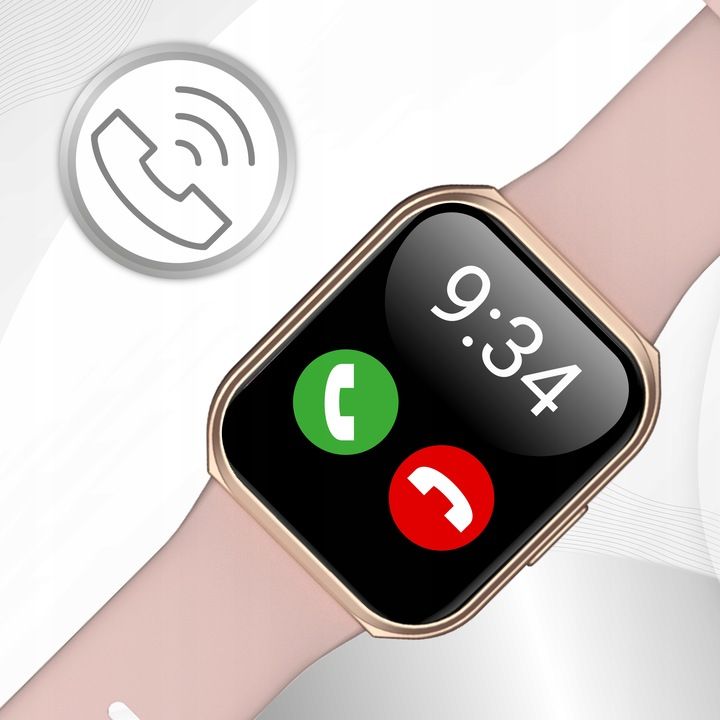 Smartwatch Zegarek Menu Damski Rozmowy Polskie Sport Puls Watch Smart