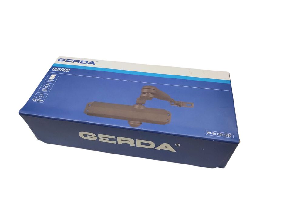 Jak Nowy Samozamykacz Drzwiowy Gerda gd1000 brązowy 85 kg