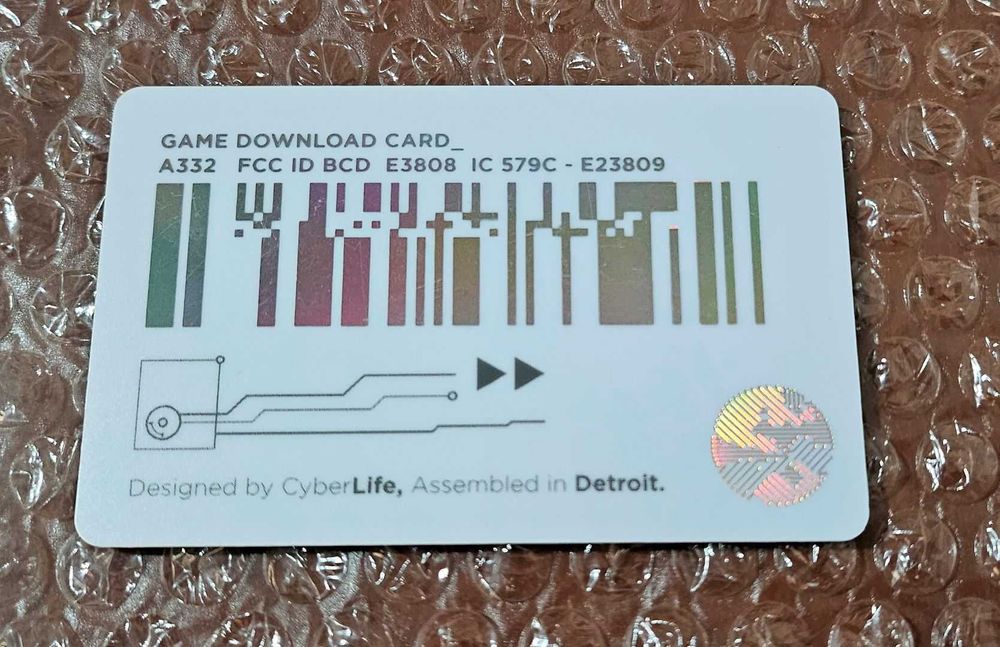 Detroit: Become Human PlayStation 4 Press Kit ultra raro 0543/2000