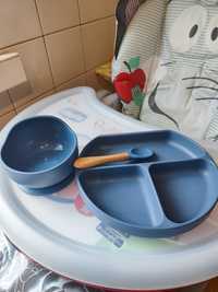 Набор силиконовой посуды на присосках