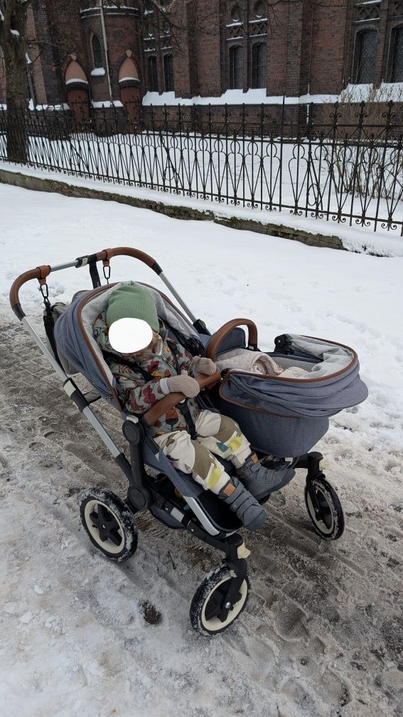Wózek dla dwójki rok po roku Bugaboo Donkey Weekender