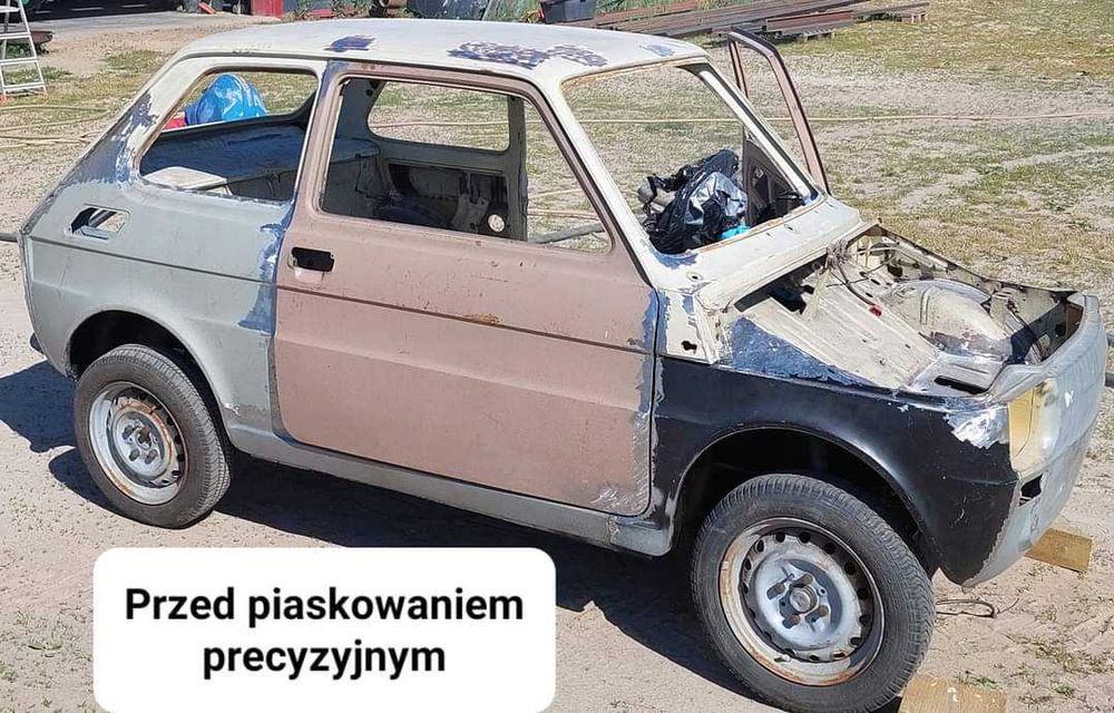 Piaskowanie samochodów zabytkowych, maszyn rolniczych , pojazdów,mebli