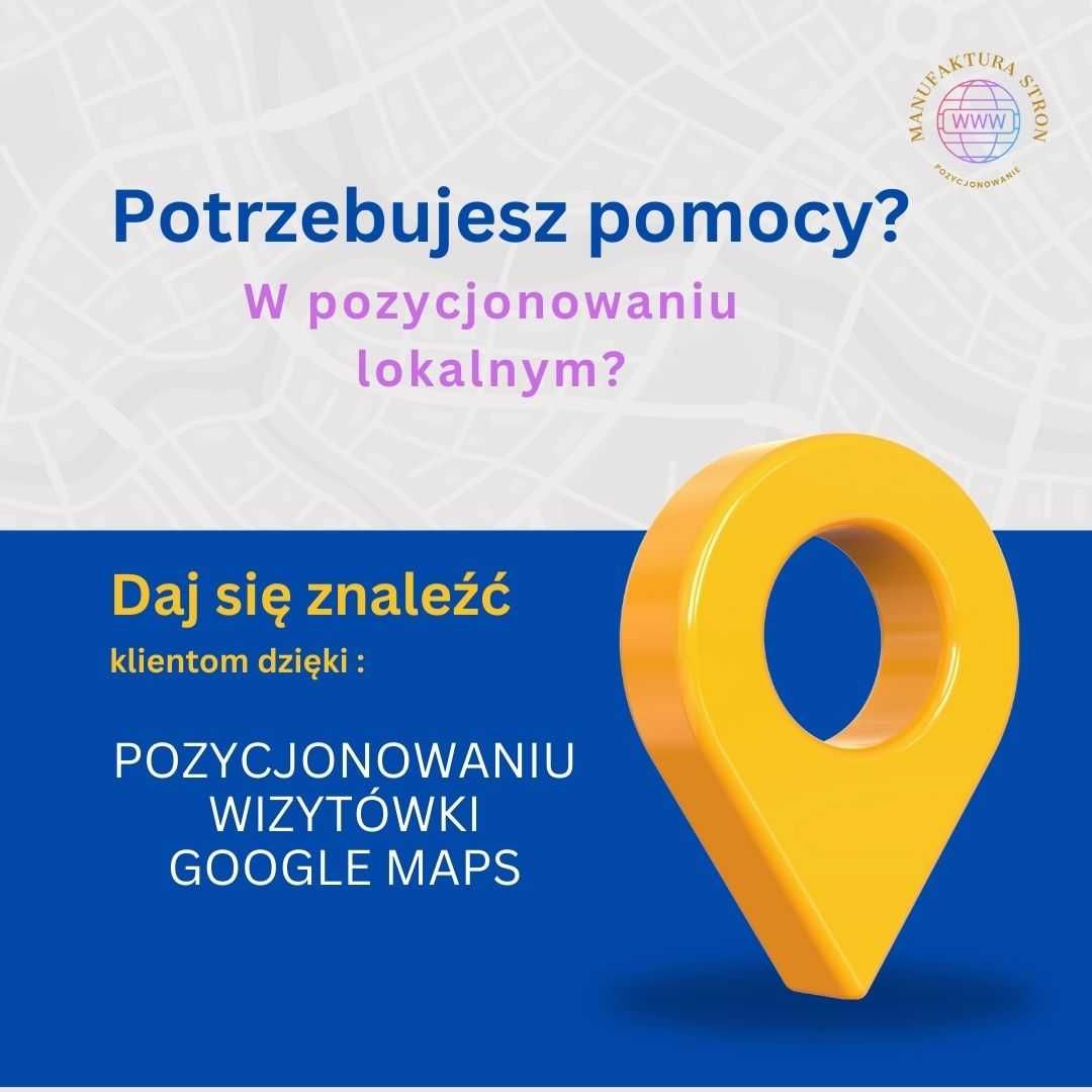 Pozycjonowanie wizytówki Google Maps