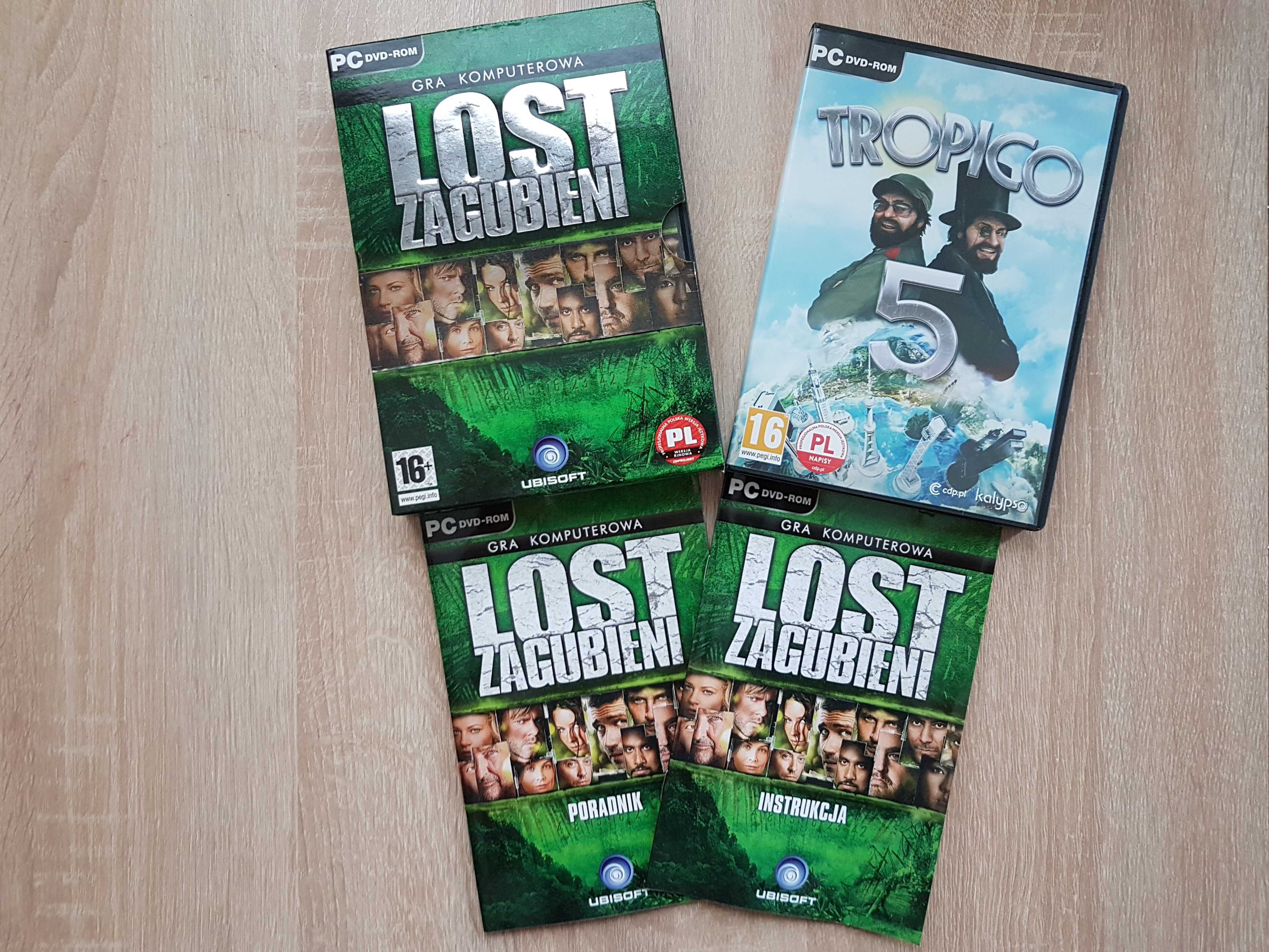 Gra Lost Zagubieni, Tropico, Anno, I am alive, CD-Action - OPIS !