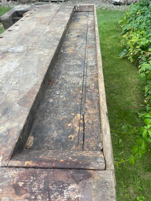 Stary stół stolarski pod barek lub stół