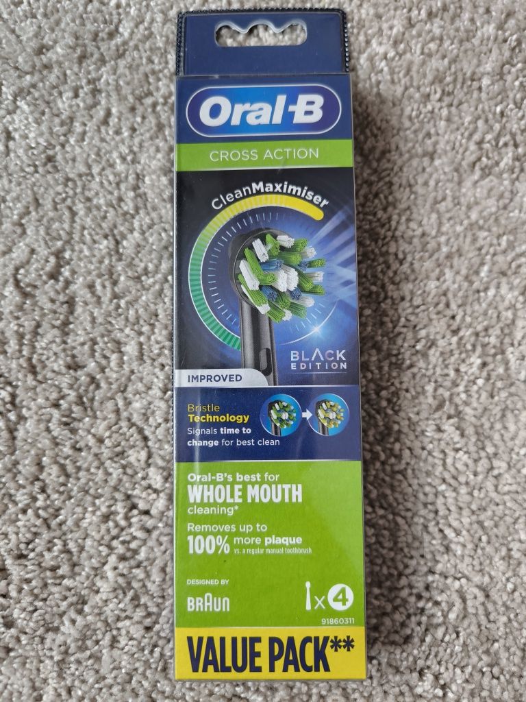 Końcówki do szczoteczki Oral-B 4 sztuki w opakowaniu