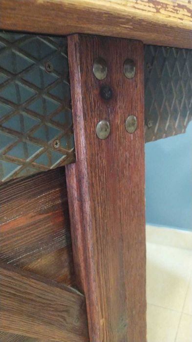 Mesa Balcão Loja Levi’s Original em Carvalho – 215cm