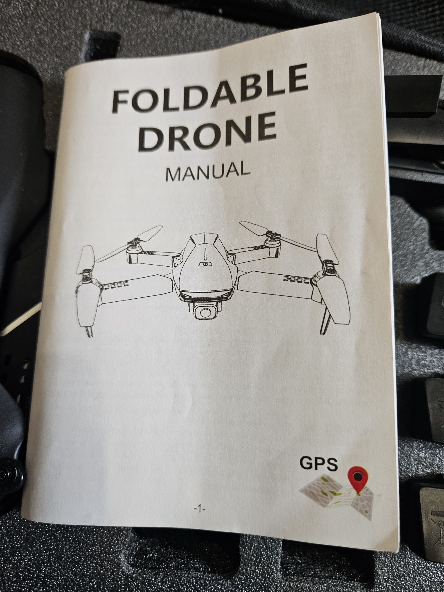 Dron 4k 3 baterie