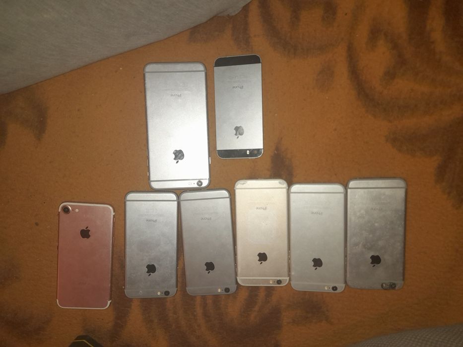 5 iPhone 6 e um iPhone 6s e um 7 ler descrição