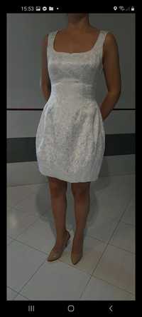 Biała sukienka Orsay, rozmiar 36.