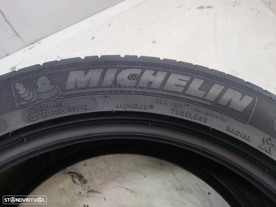 2 pneus semi novos 245-45r18 michelin - oferta dos portes