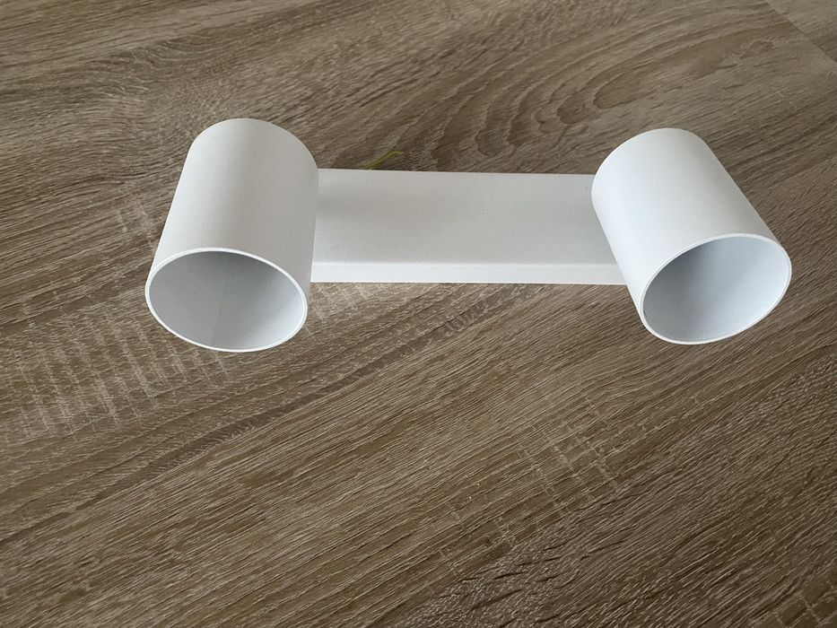 Kinkiet scienny dwużarowkowy led