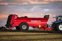 Rozrzutnik obornika METAL-TECH Tango 14 m3, 13 ton
