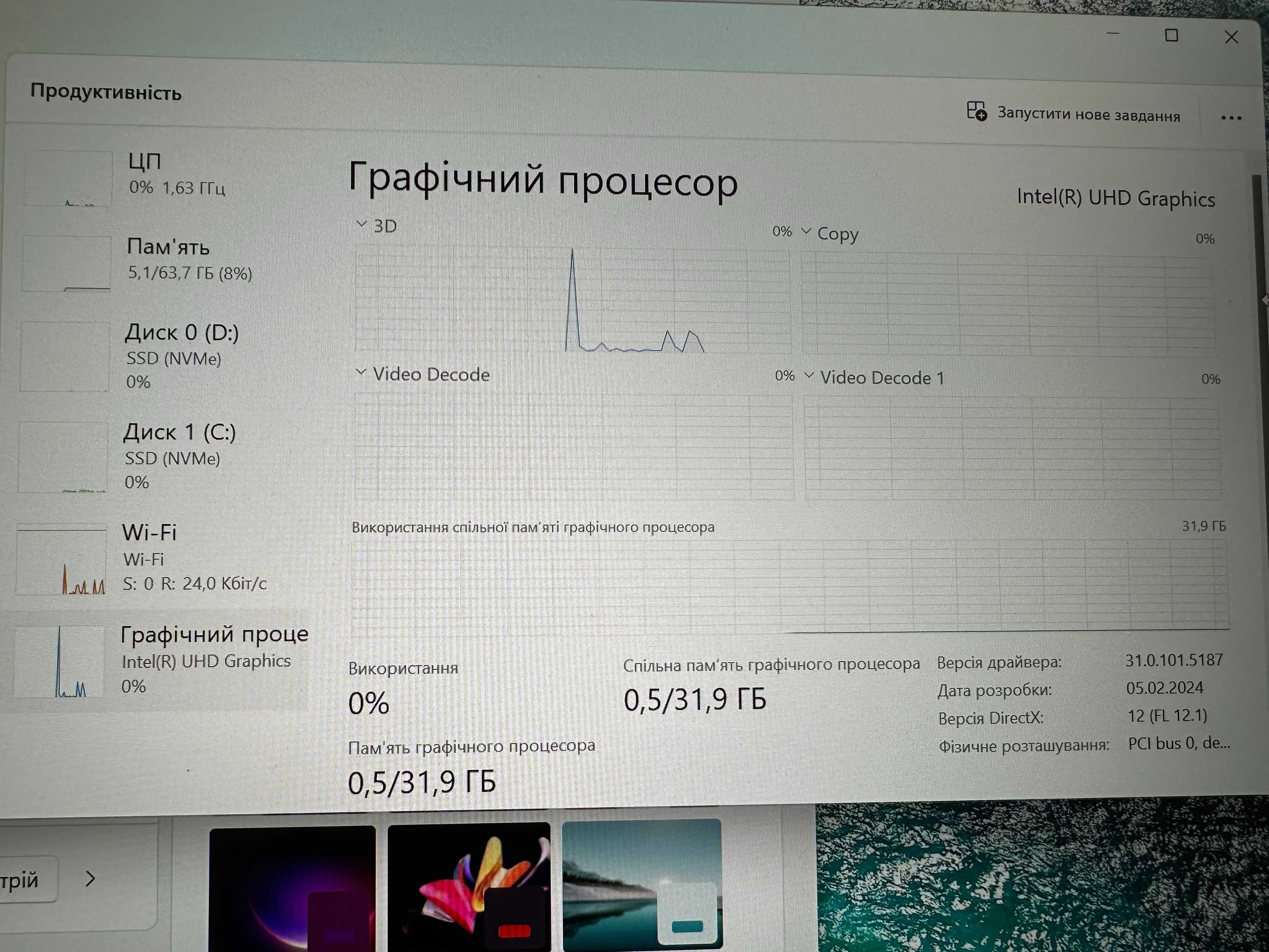 Ноутбук Lenovo Legion Pro 5 16IRX8 (82WK006AUS) RAM 64Gb/SSD 2Tb
