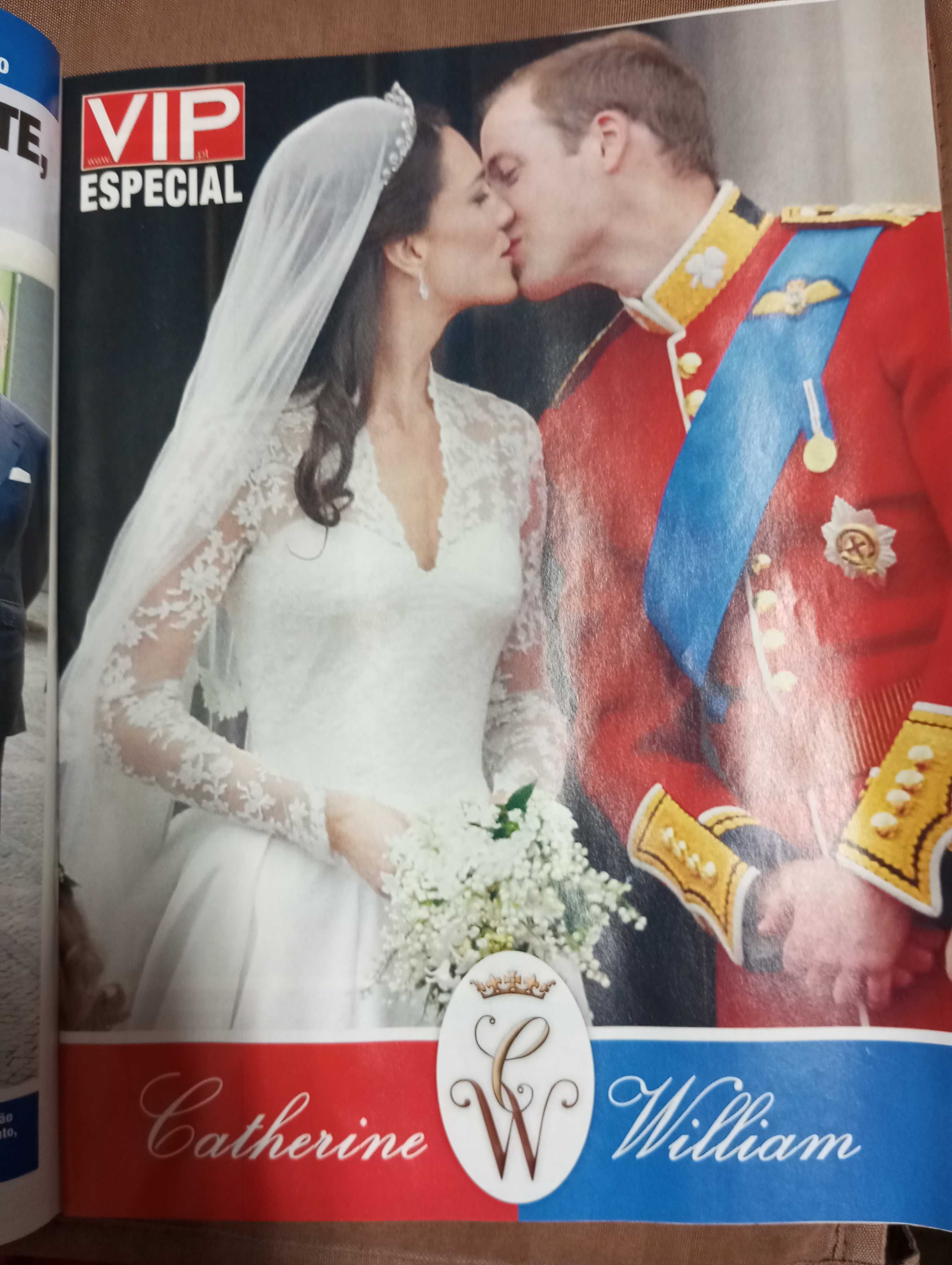 Revista VIP dedicada em grande parte ao casamento de William e Kate.