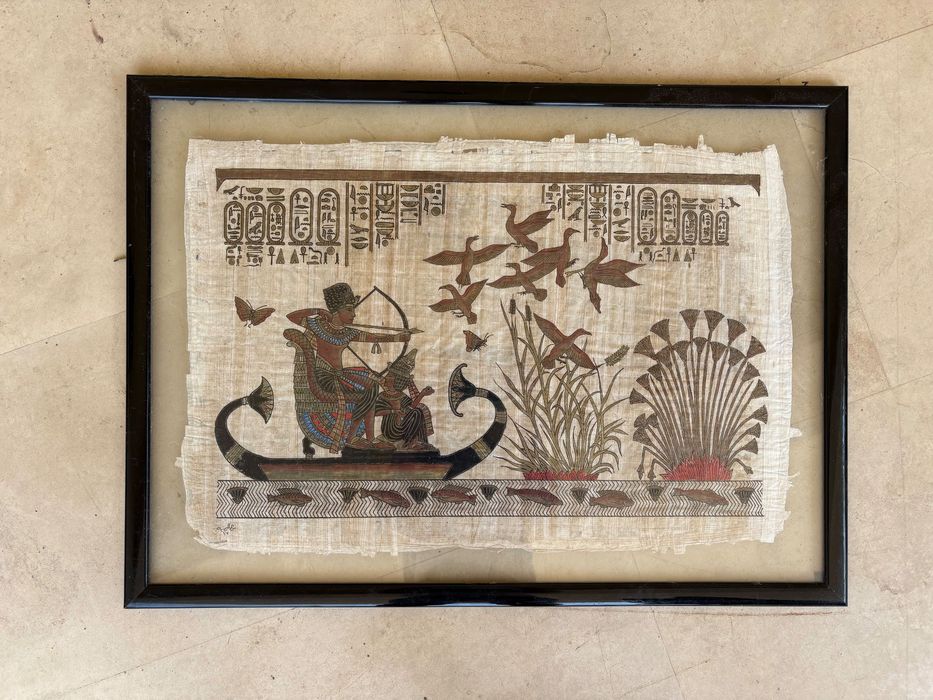 Quadro em Estilo Egípcio
