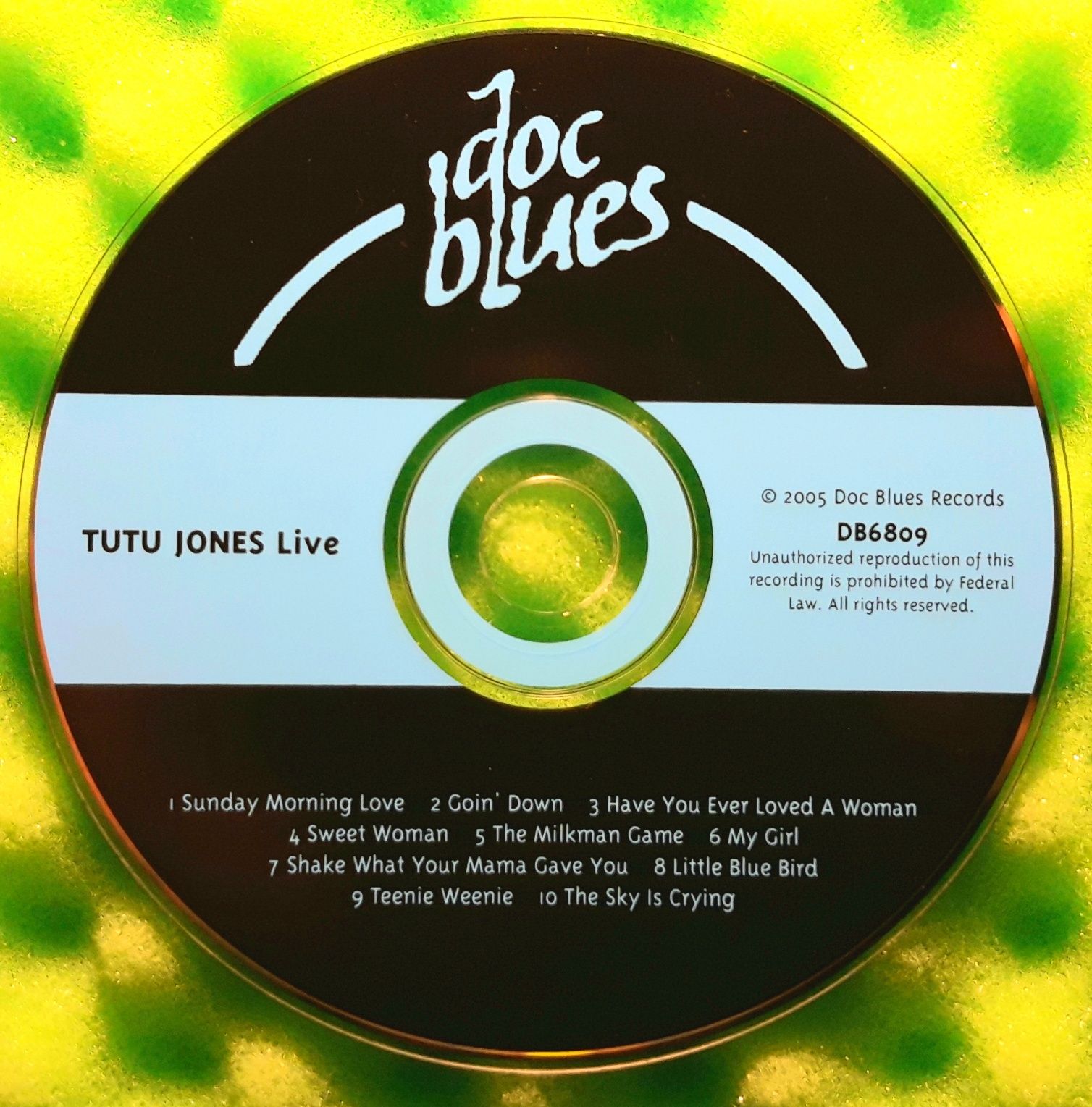 Tutu Jones – Live (CD, 2005)