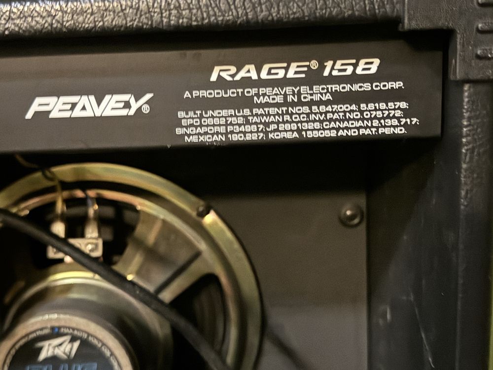 Wzmacniacz gitarowy Peavey Rage 158 Combo gitarowe 15W