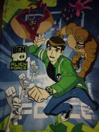 Ben Ten Dwustronny koc dziecięcy Kocyk BEN 10 Alien Force OBCY 120×160