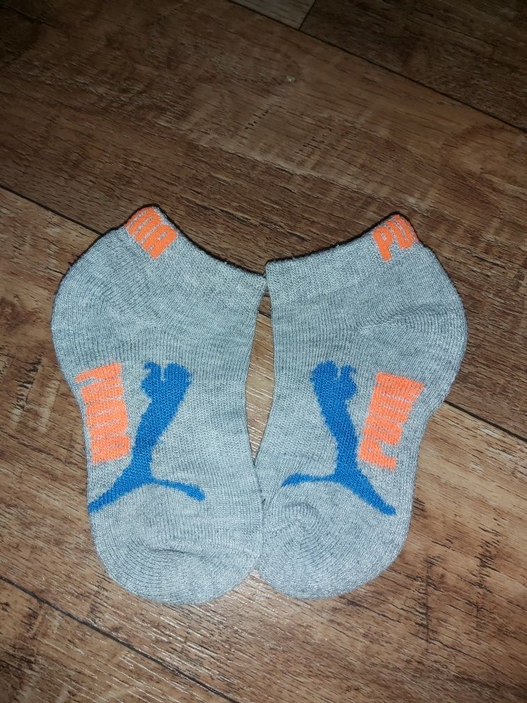 2 pary nowych skarpetek Reebok i Puma rozmiar 25