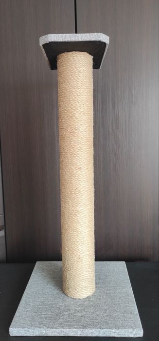 Drapak dla kota handmade 80 cm - stylowy, stabilny i funkcjonalny