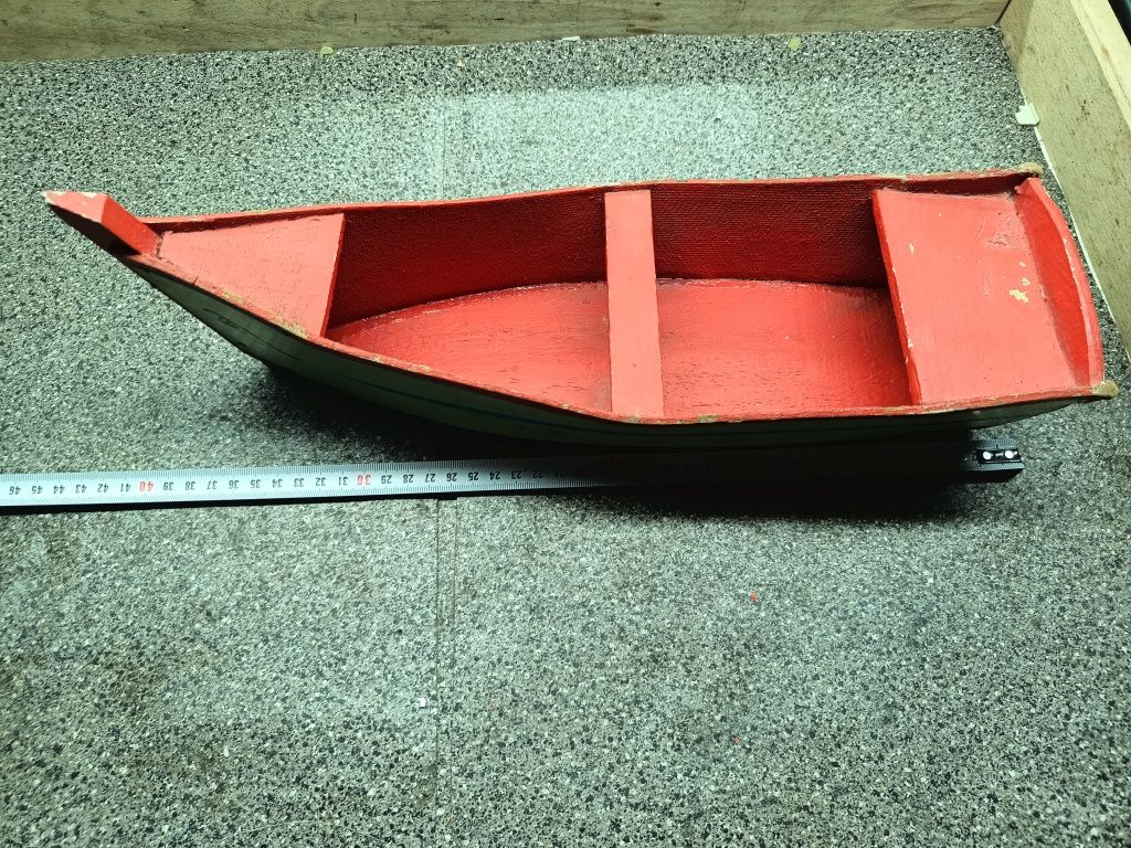 Barco madeira 40cm alusivo a nazaré