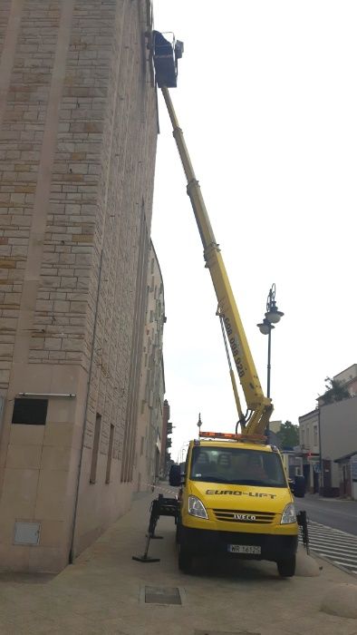 Mycie, malowanie dachów, elewacji, kostki brukowej, prace wysokościowe