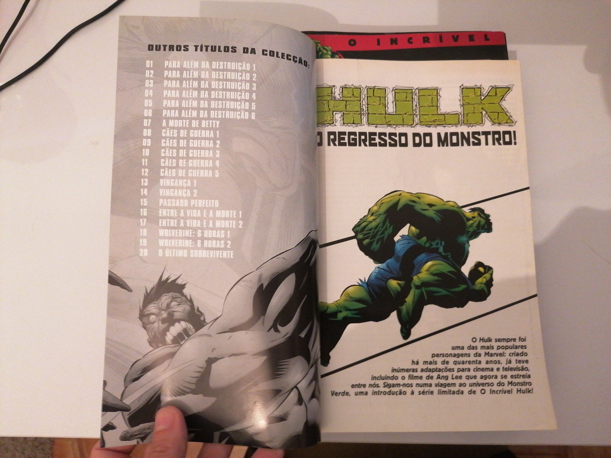 O Incrível Hulk coleção completa portuguesa