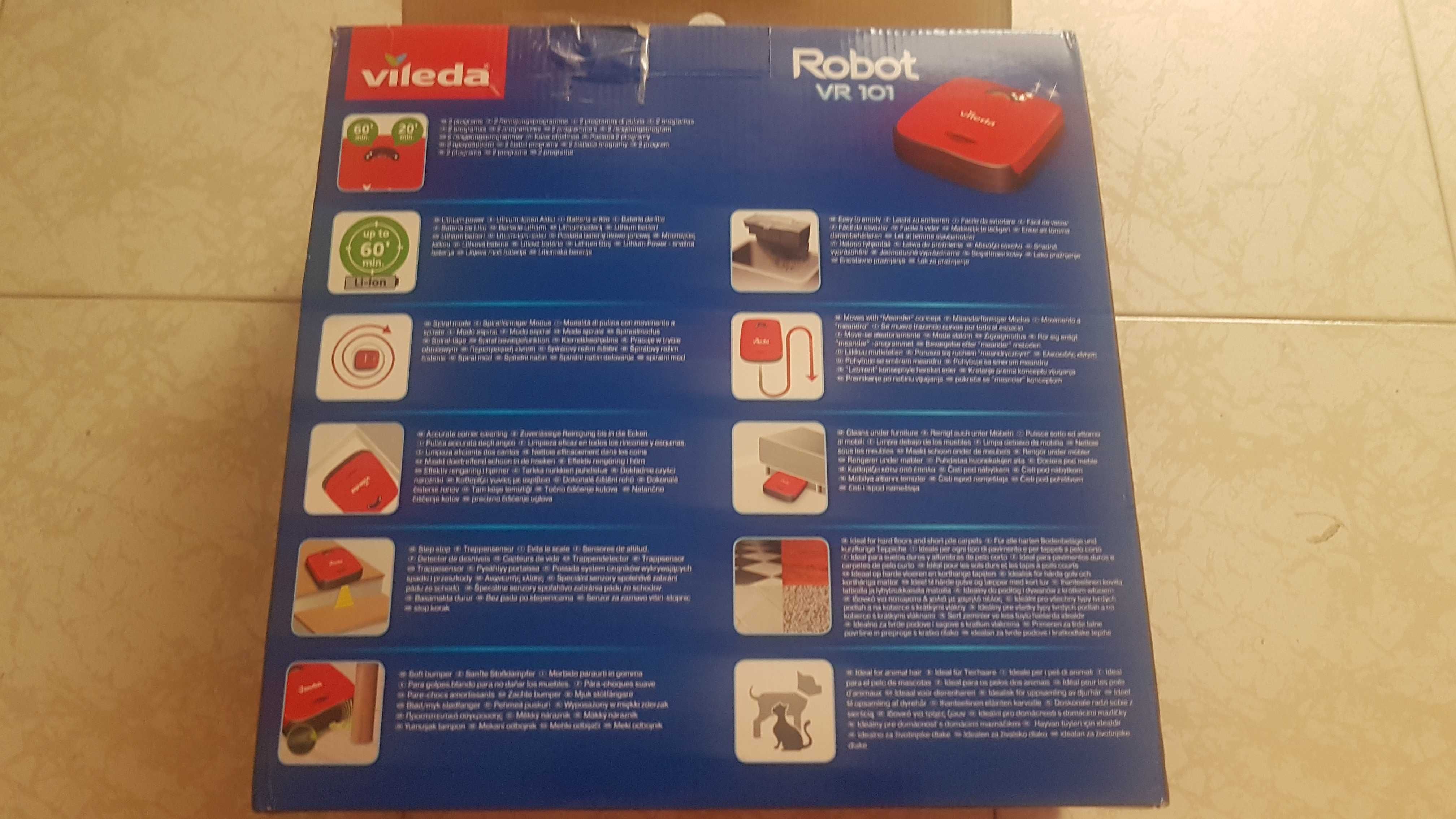Robot Aspirador Vileda Vr101