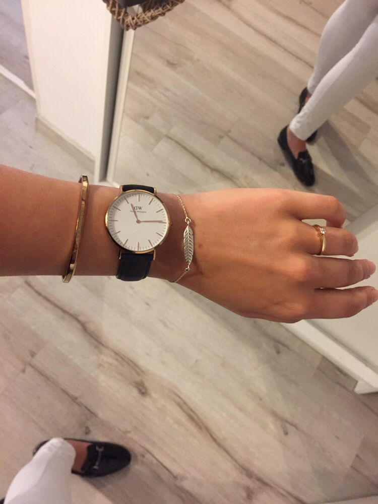 Daniel Wellington DW z kolekcji Classic 36 mm zegarek i dwa paski