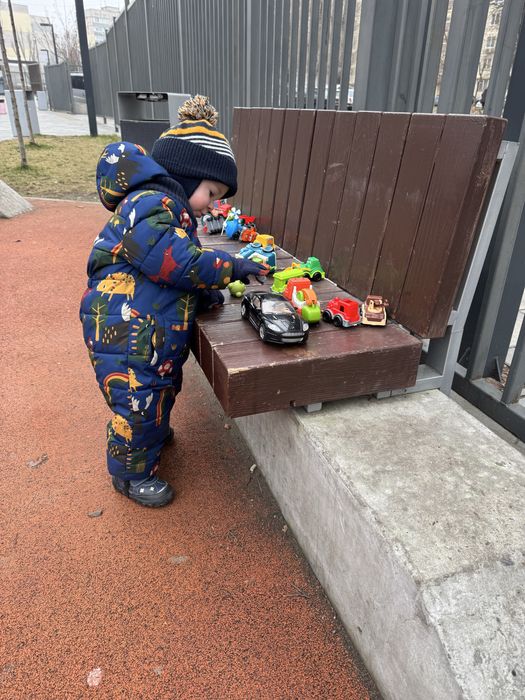 Зимовий комбінезон на хлопчика Next 80-86 р