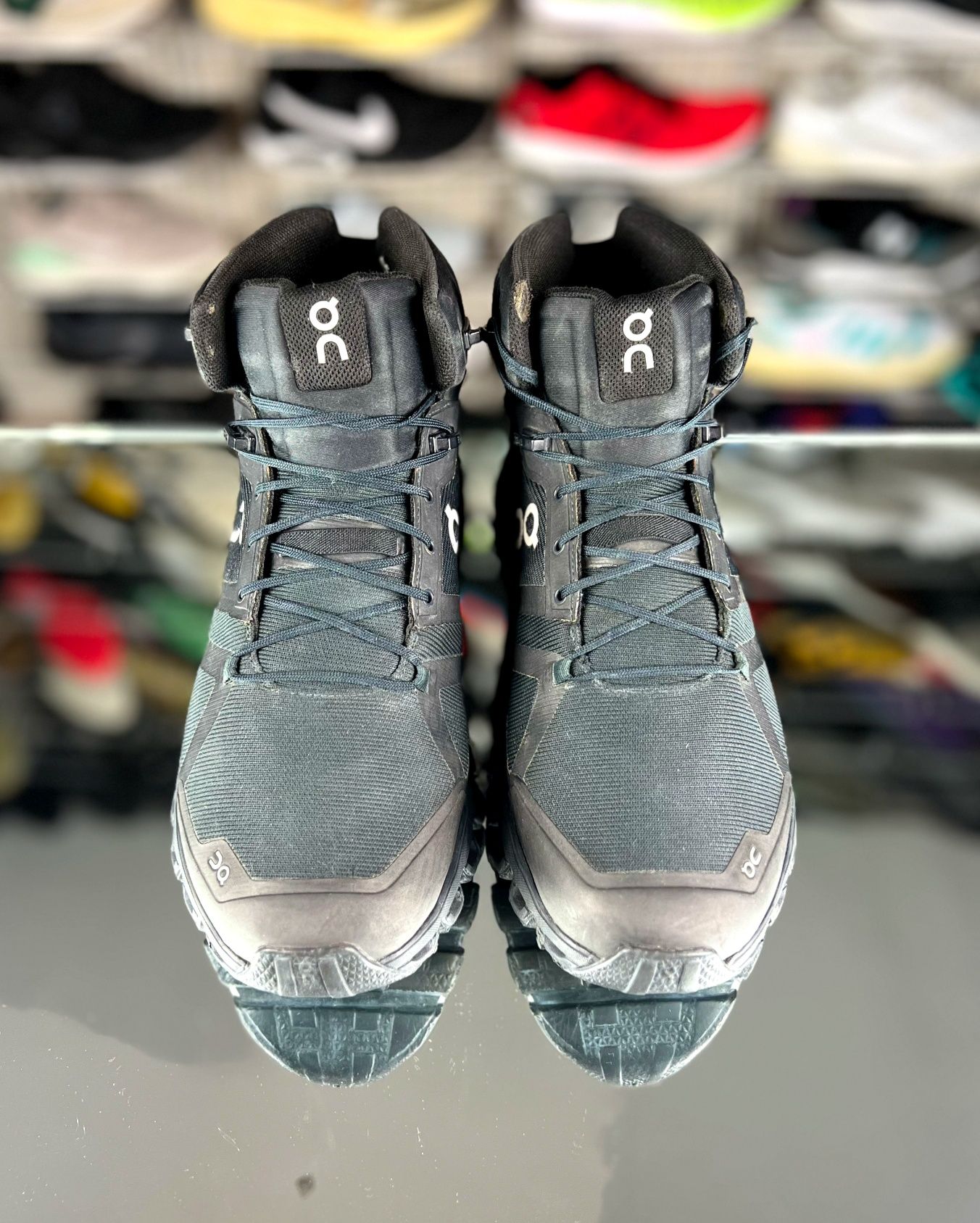 Ботинки On Cloudrock Waterproof 42 Размера Чёрные