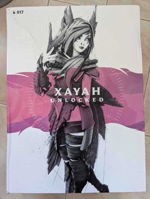Figura da Xayah unlocked League of Legends - original da Riot