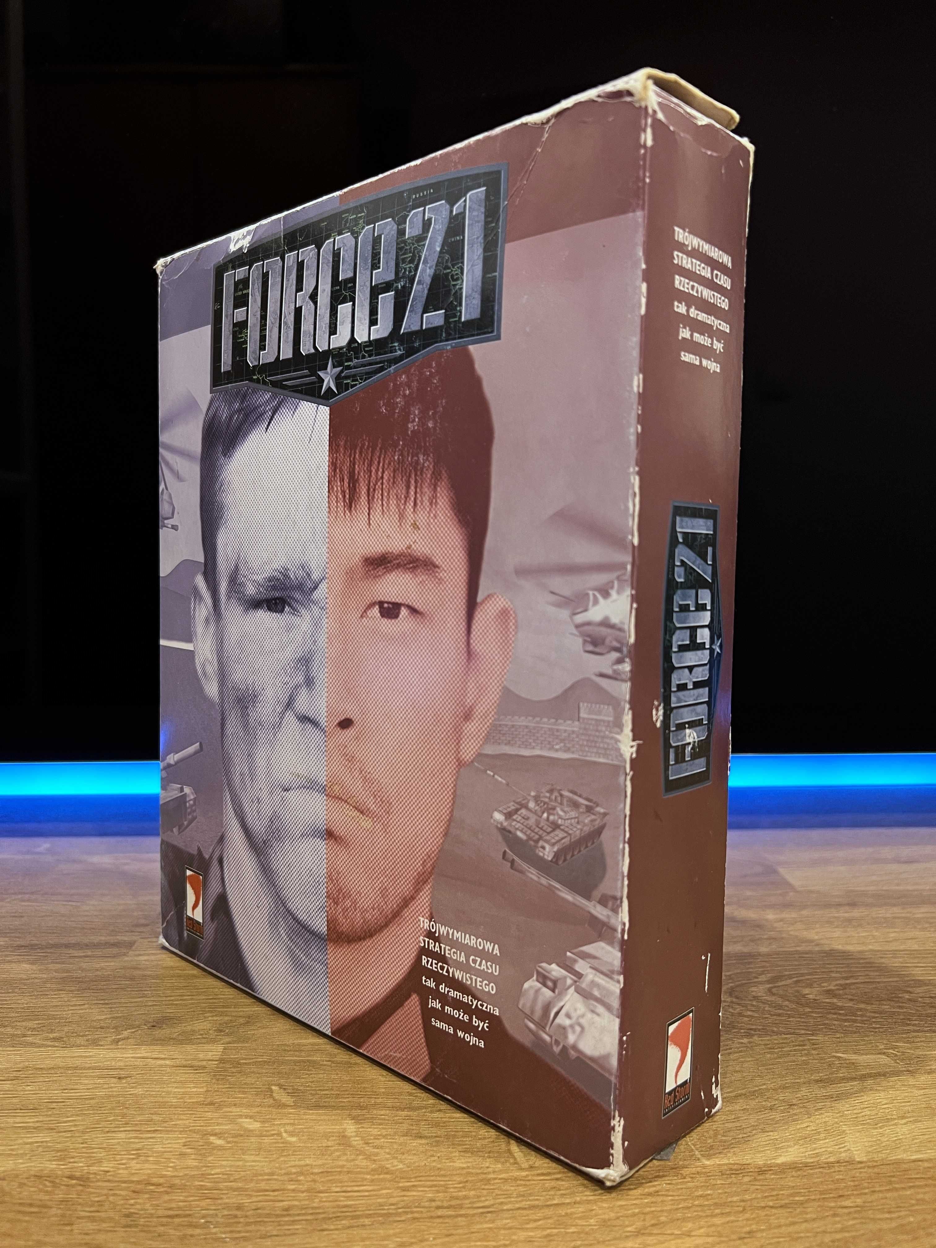 Force 21 gra (PC PL 1999) BIG BOX kompletne premierowe wydanie Play-It