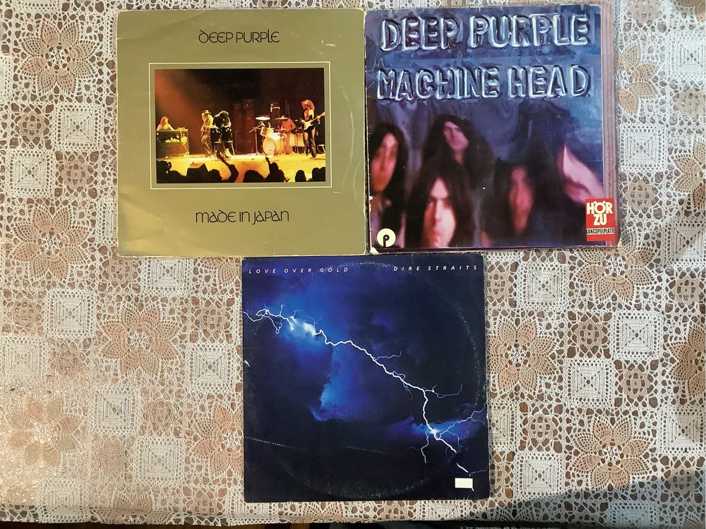 2 Vinis Deep Purple 1 Vinil Dire Straits