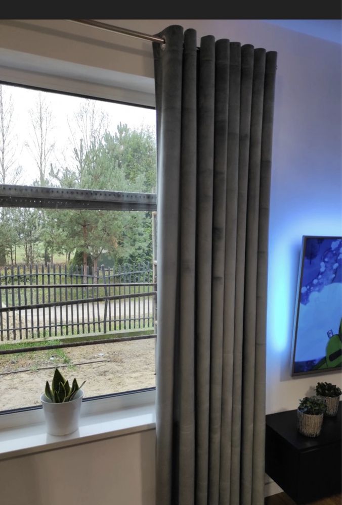 Zasłony nowe 5 szt. welur velvet velur welwet